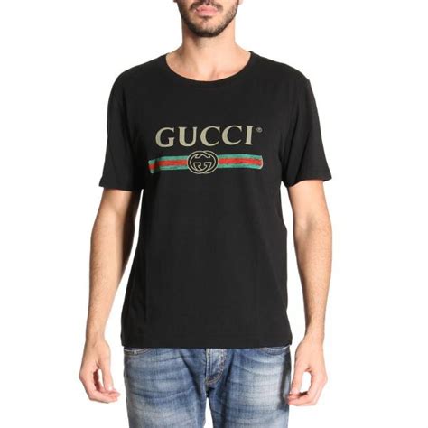 gucci t shirts men clearance|Gucci t shirt men small.